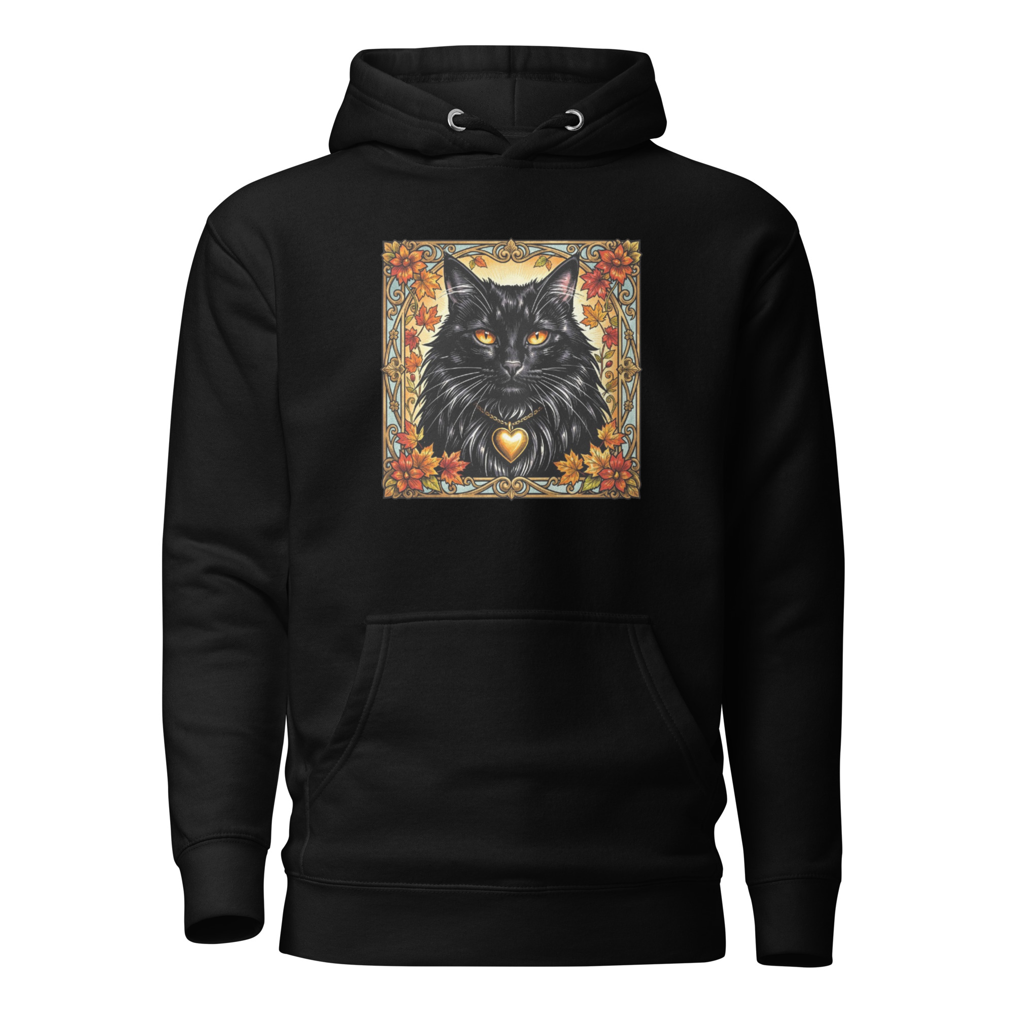 hoodie elegant black cat hoodie elegant black cat